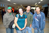 17112009 Texas. Maripili Romo, Boby, Manuel, Pilar y  Pili Romo, viajan de regreso a casa.