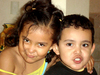 21112009 Ivana e Isabella Torres Guerrero cumpieron ocho y un año de edad, respectivamente.