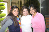 21112009 Las amigas Andrea Once, María Larrinaplaga y Cecilia Vera.