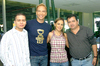 22112009 Steven Monárrez, Christian Izaguirre, Karla Antuna y Gregorio Hernández.