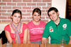24112009 Lorena Sánchez de Rivera, Lucía Padilla Salmón, el pequeño Emiliano y Karime Sánchez.