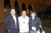 30112009 En el concierto. Arturo Acosta, Jorge Mata y Alejandra de Acosta.