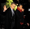 Barack Obama y su esposa Michelle Obama, salen de la Casa Blanca con rumbo a Oslo (Noruega).