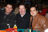 11122009 Gerardo de Santiago, Eduardo González y Heriberto Cháirez.