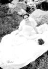 Muy hermosa lució la Srita. Judith Elizabeth Olvera Gutiérrez el día de su boda con el Sr. José Roberto Díaz Márquez.

Sandoval Fotografía
