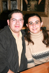 13122009 César Márquez y su esposa Ivett Morán durante su visita a Cuba.