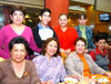 21122009 Posada de compañeros de baile del IMSS: Lorena Aguirre, Omar Díaz, Nena Limón, Patricia Garay, Elvia Mejía, Paty Orihuela, Barbina López y Paquita Limón.