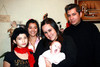 30122009 Sra. Cristina Moreno en compañía de sus hijos Cristy de Plamback, Jorge y Carlos Arenal.