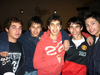 04012010 Entre amigos. Álvaro, Jorge, Santiago, Daniel y Chufani.