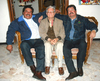 02012010 Don Víctor Escandón Hernández con sus hijos José Luis y Enrique Escandón Jiménez.