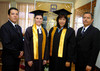 03012010 C.P. Armando Gallegos Padilla, Lic. Sofía Iduñate Arreola, C.P. Xóchitl López Rivas y C.P. Homero Moreno Martínez, recibieron el Grado de Maestría en Impuestos.