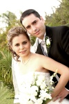 Master en Admón. Ivett Selene Granados Ortiz, feliz el día de su boda con el Ing. Luis Alberto Gutiérrez Rosales.

Maqueda Fotografía