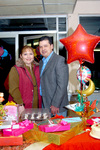 13012010 Feliz lució Alejandra de Herrera junto a su esposo Héctor Herrera en la celebración de su cumpleaños.