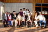14012010 Enrique y Colén, Baltazar y Estela, Efraín y Gelo, Máximo y Nena, Samuel e Irma, y Cecilia Agüero Ávalos, en su reunión familiar.