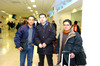 14012010 México. Miguel Vera, Antonio Chávez y Eduard Cruz llegaron a Torreón en plan de trabajo.