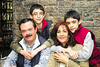 17012010 Carlos y Claudia de Mijares con sus hijos Carlos y Antonio.