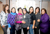 28012010 Vannia Gómez en su fiesta de regalos para bebé acompañada de su mamá Juana María Durán y de sus amigas Cristina Treviño, Gabriela Lomelí, Ana María Durán, Anel Puentes y Gabriela Gómez.