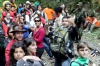 La evacuación de los turistas varados en Machu Picchu por las inundaciones se aceleró gracias al mejor clima en la zona.