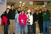 15012010 Viajeros. Génesis Martínez, Miguel Hernández,
Vicente Juárez, Rebeca Álvarez, Manuel Quezada,
Argentina de Luna, Susy Delgado, Olga López y Pedro
Juárez.