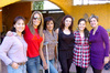 31012010 Invitadas. Marisa Fong, Claudia Estrada, Edith Vázquez, Verónica Medina, Lucero Jiménez y Alicia Rendón.