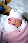04022010 Bebé Regina Perales Sifuentes, nació el primero de febrero y pesó 3.390 kilogramos.