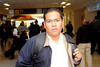 10022010 México. Juan Carlos Vera llegó a Torreón en plan de trabajo.