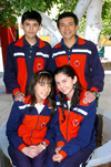 13022010 Enrique Yassín, Kank Rosales, Marcelo Caldera y Fernanda Mata.
