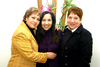 13022010 Vanessa Ávalos Ramírez el día de su cumpleaños junto a su mamá Elisa Ramírez de Ávalos y su tía Belinda Ramírez.