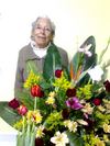 14022010 Juanita Díaz Vda. de Rodríguez lució feliz en su fiesta de 90 años de vida.