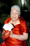 14022010 Doña Rebeca Bernal Gómez celebró sus 90 años de vida con alegre reunión organizada a detalle por sus familiares.