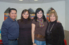 21022010 Pedro Ochoa, Karla Castañeda, Nadia Diosdado y Luz María Diosdado.