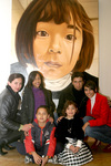 27022010 Nidia Ibarra y Luis García con sus hijos Regina y Luis Alfredo.