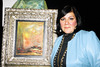 28022010 Expositora. Marcela Lozano de Wong, presentó una colección de pinturas.