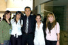09032010 Maritza Vargas, Jéssica Nava, Miguel Castañeda, Sandra Hernández y Liliana Rodríguez.