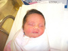 09032010 Preciosa y en pleno sueño se captó a Annete Tueme Díaz Ceballos que nació el sábado 6 de marzo.