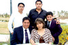 17032010 Invitados. Jesús Alonso y Martha Rangel con sus hijos Jesús, Omar y Diego.