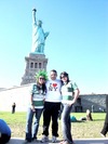 20032010 Magaly, Rolando y Evelyn de la Garza de vacaciones por Nueva York.