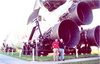 25032010 Gerardo Urence Valdivia y Jorge Villegas en su reciente viaje al Centro Espacial de la Nasa en Houston, Texas.