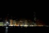 Así lucieron algunos edificios de Hong Kong durante la 'Hora del Planeta' promoviendo la lucha contra el calentamiento global.