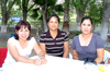03042010 Rosy Morales, Bessy Quiñones y Claudia de Ramírez.