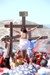 Desde hace 37 años, Jesús García representa el papel de Cristo.