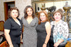 11042010 Marilú de Blackaller, Juanita Ortiz, Patricia Díaz Flores y Lupita Ramos de Flores. EL SIGLO DE TORREÓN/JESÚS HERNÁNDEZ
