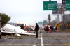 Un avión de carga se estrelló cuando estaba a punto de aterrizar en la ciudad norteña de Monterrey.