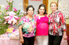20042010 Almendra Holguín de Acosta espera a su segundo hijo y fue agasajada por Andrea Holguín y Edna Acosta.