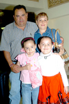 27042010 Presentes. Alfonso, Olivia, Paola y Valeria Díaz Courder Medina.
