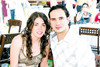 Jesús Felipe García, Ana Sofía Rodríguez de García y su hijita Romina.