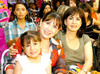 09052010 Lourdes Hernández de Cepeda, Ana Sofía González Rodríguez y Frida Rodríguez de González.