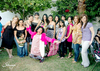 14052010 La festejada disfrutando su fiesta prenupcial acompañada por amigas, familiares y Rosa Concha.