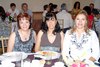 18052010 Coco Vargas, Mary Enríquez y Mónica Morales.