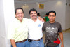 22052010 México. Juan Varela, Cuauhtémoc Castro y Fabián Ornelas.